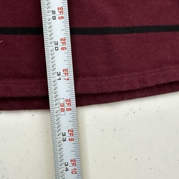 Lot Of 2 J Jill A Line Dress Pockets Knee Length Size XSP Burgundy Model Blend - Picture 11 of 14